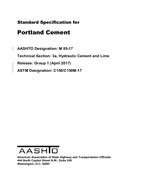 AASHTO M 85-17