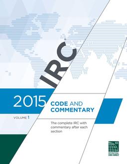 ICC IRC-2015 Vol. 1 Commentary