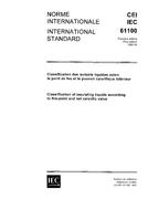 IEC 61100 Ed. 1.0 b