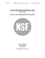 NSF N-Nitrosomorpholine CAS # 59-89-2